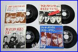 Lot Of (24) The Beatles Japan Vinyl 7