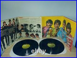 Lot of 13 Beatles LP high grade vinyl VG+
