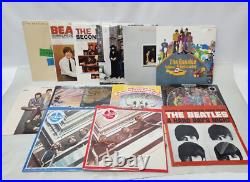 Lot of 13 Sealed + 1 Open Beatles Vinyl Records US Capitol Stereo Free S&H