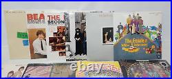 Lot of 13 Sealed + 1 Open Beatles Vinyl Records US Capitol Stereo Free S&H