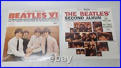 Lot of 13 Sealed + 1 Open Beatles Vinyl Records US Capitol Stereo Free S&H