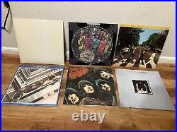 Lot of 6 The Beatles Vinyls MFSL 1-023, PCS 3075, SMO 2051, SKBO 3404 & MORE