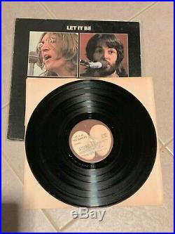 Lot of (9) THE BEATLES LP Vinyl Records Sgt Pepper's, Abbey Road, Let It Be