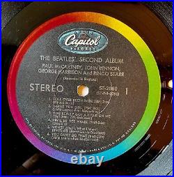 MEGA RARE! THE BEATLES' SECOND ALBUM Multiple Misprints 1964 Capitol Records