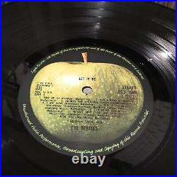 MINT- UK The Beatles Let It Be Vinyl John Lennon Paul McCartney George Harrison