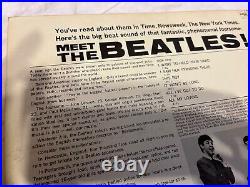 Meet The Beatles 1964 First Press Mono No Producer Credits T 2047 Used