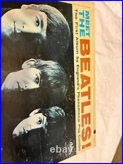 Meet The Beatles 1964 First Press Mono No Producer Credits T 2047 Used