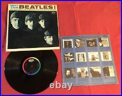 Meet The Beatles! 1964Vinyl VG+ T-2047 Mono, Los Angeles Pressing Blue-Green
