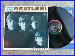 Meet The Beatles! 1966 Mono Jacksonville Pressing T-2047 VG+ Complete WithOG Sleev