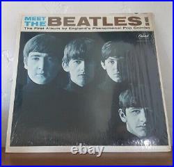 Meet The Beatles Mono Record Vinyl LP T2047 John Lennon Paul McCartney