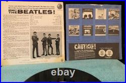 Meet The Beatles Original 1964 Capitol Records St-2047 Stereo Lp / Rare
