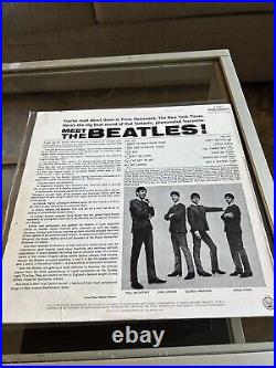 Meet The Beatles Original 1964 US MONO Album Capitol Records T-2047 First! EX/EX