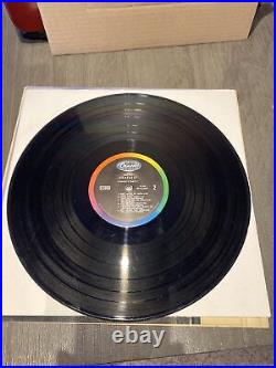 Meet The Beatles STEREO LP 1 BMI with Super Rare Meet The Beatles Promo Flyer