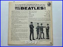 Meet The Beatles Second 1964 USA Captiol Stereo Lp St 2047 With Inner