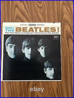 Meet The Beatles The First Album By Englands Phenomenal Pop Combo 1964 Vinyl Lp