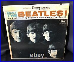 Meet The Beatles! Vinyl LP Record Album 1st Edition 1964 Original Release