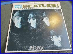 Meet the Beatles LP 1st album stereo st2047 WEST COAST #6 RARE BMI 1 version