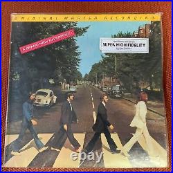Mfsl Beatles Abbey Road (near Mint In Plastic) Audiophile 1980