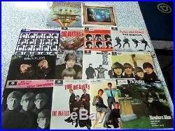 NEVER PLAYED! THE BEATLES EP Collection BEP-14 Blue Box Set All Vinyl MINT