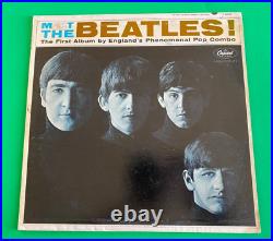 ORIGINAL 1964 the BEATLES meet the Beatles 1st ALBUM Capitol T 2047 MONO EX/NM