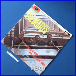 Original 1963 Parlophone Uk Mono With The Beatles 1st Lp Please Me Vinyl Rare