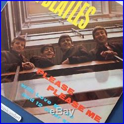 Original 1963 Parlophone Uk Mono With The Beatles 1st Lp Please Me Vinyl Rare