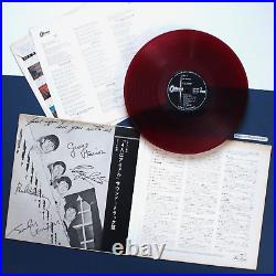 Original 1965 Red Vinyl The Beatles Help Lp Gatefold Emi Odeon John Lennon