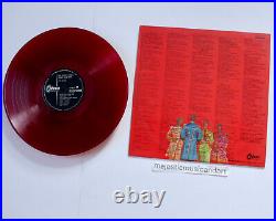 Original 1967 Red Vinyl The Beatles Sgt Peppers Lp Odeon Japan Rare