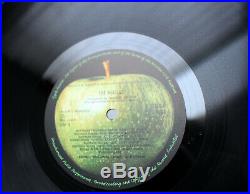 Original 1968 Uk Promo The Beatles White Album Vinyl Lp Factory Sample Ex+ Rare