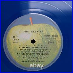 Original 1978 Cobalt Blue Vinyl Apple France The Beatles 1967-70 Lp Ex+