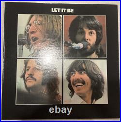 Original 1st Press of The Beatles Let It Be Vinyl LP -1970 -Apple-34001 NM