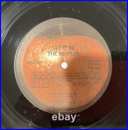 Original 1st Press of The Beatles Let It Be Vinyl LP -1970 -Apple-34001 NM