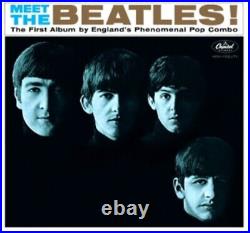 Original Meet The Beatles LP 1964 UK Capitol T-2047 Record Album 1st Press EX/NM