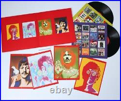 Original Pressing The Beatles Richard Avedon Photo Art + Vinyl 2 Lp + Poster Set