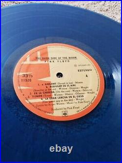 PINK FLOYD Dark Side Of The Moon LP color blue vinyl Queen the beatles the wall