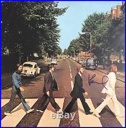 Paul McCartney Signed Album The Beatles Autographed Vinyl Abby Road Proof