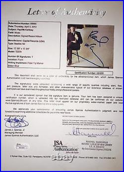 Paul McCartney Signed The Beatles Autographed Album'65 Vinyl JSA Cert Proof