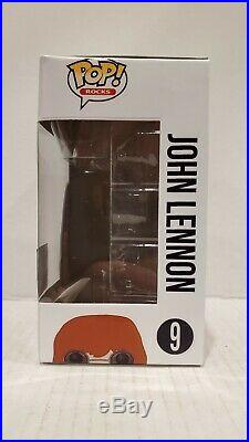 Pop Funko CUSTOM JOHN LENNON The Beatles Exclusive Collectible Abbey Road Vinyl