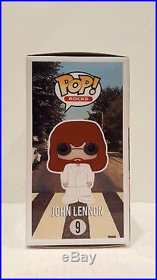 Pop Funko CUSTOM JOHN LENNON The Beatles Exclusive Collectible Rocks Chase Vinyl