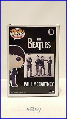 Pop Funko CUSTOM PAUL MCCARTNEY The Beatles Exclusive Collectible Chase
