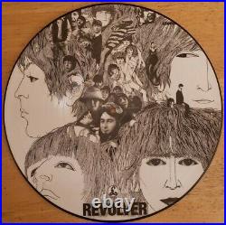 RARE Capitol Records The Beatles Revolver Illustrated Picture Disc LP Vinyl