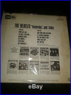 RARE MISPRINT the beatles yesterday and today vinyl