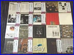 RARE The Beatles 20 Vinyl Apple LP Record Set 1980's Japan Label with Obi Mint