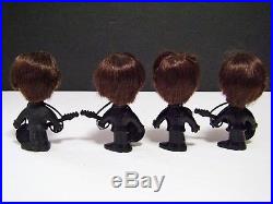 REMCO 1964 The Beatles Vinyl Dolls Complete Set with Instruments