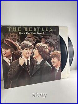 Rare Lot Of The Beatles Records On Vinyl