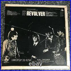 Rare Lp Vinyl Album The Beatles Revolver 1966 Uk 1st Press Vg/vg+