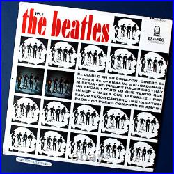 Rare Printers Proof Cover Original Mono The Beatles Lp Obscure Vinyl Ex