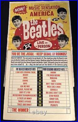 Rare The Beatles Vs The Four Seasons 1964 Vinyl 2 Lp Set Vee Jay DX 30