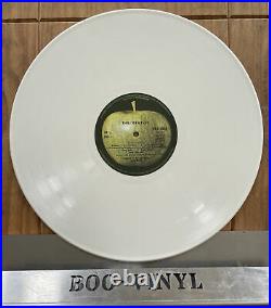 Rare The Beatles -the Beatles White Vinyl Double Lp French With Inners +