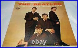 Rare Version I 45 Size Oval Label Introducing The Beatles Lp Vee Jay Vjlp 1062